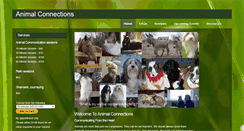 Desktop Screenshot of animal-connections.com