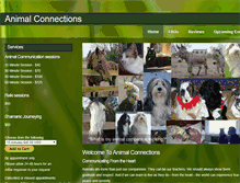 Tablet Screenshot of animal-connections.com